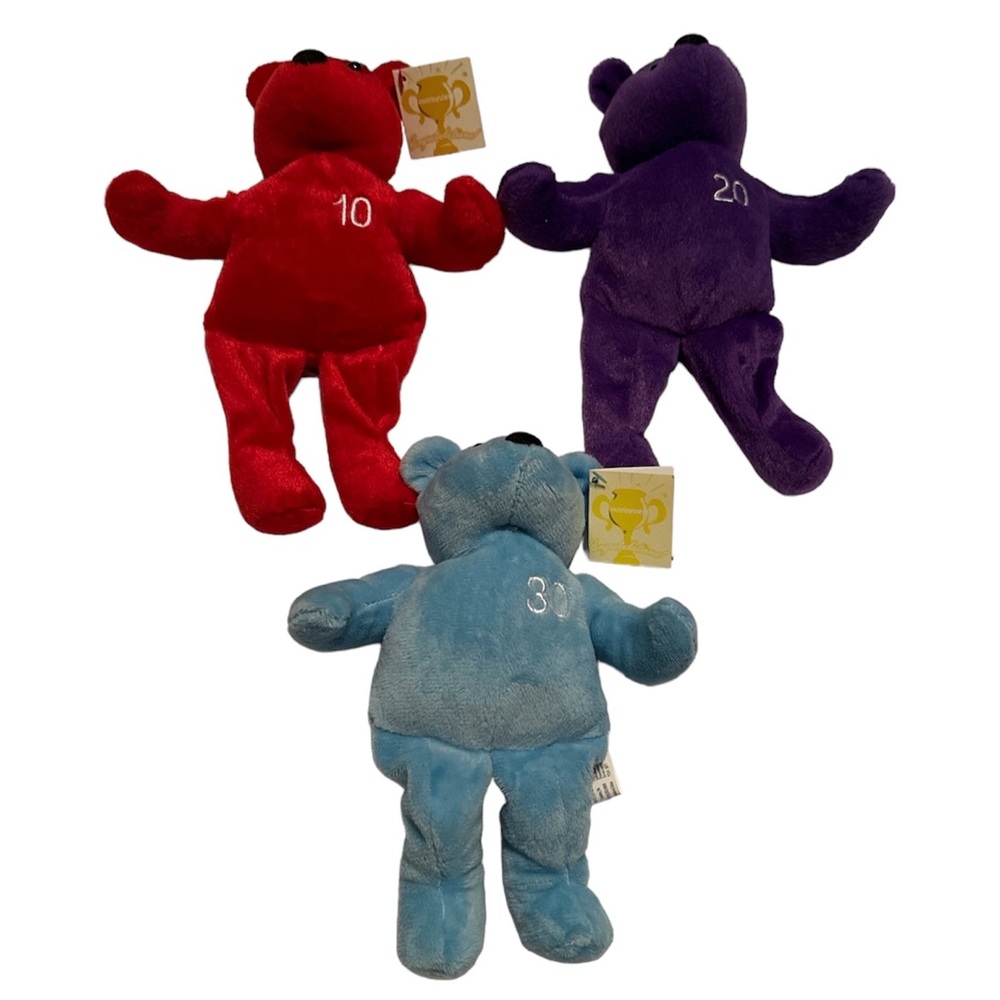 3 Nutrisystem Goal Bears. New with tags
